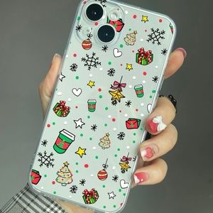 Christmas Tree Pattern iPhone 14 Pro Max Case